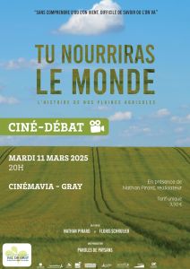 Ciné-Débat : "Tu Nourriras le Monde" au Cinémavia